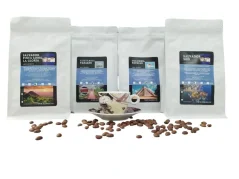 Gegustační sada Kávy Střední Amerika – 4 × 200 g výběrové arabiky
