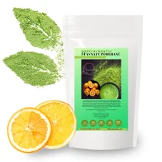 Zelený čaj Matcha Pomaranč – citrusová matcha v prášku