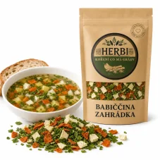 Babiččina zahrádka, 100 g – sušená zelenina a bylinky na polévky