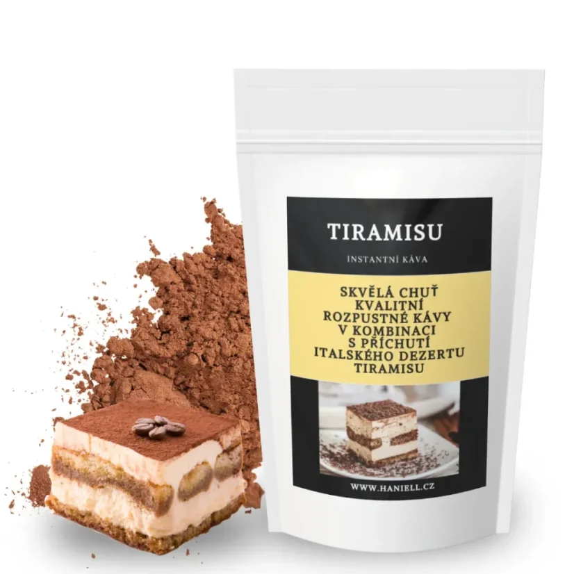 Rozpustná káva Tiramisu - talianska inšpirácia v každom dúšku - Hmotnosť:: 200 g