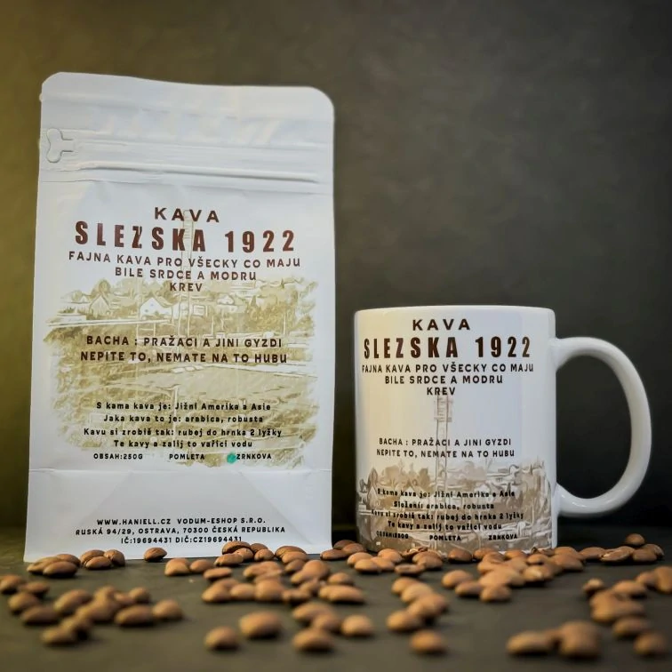Káva Slezska 1922  zrnková