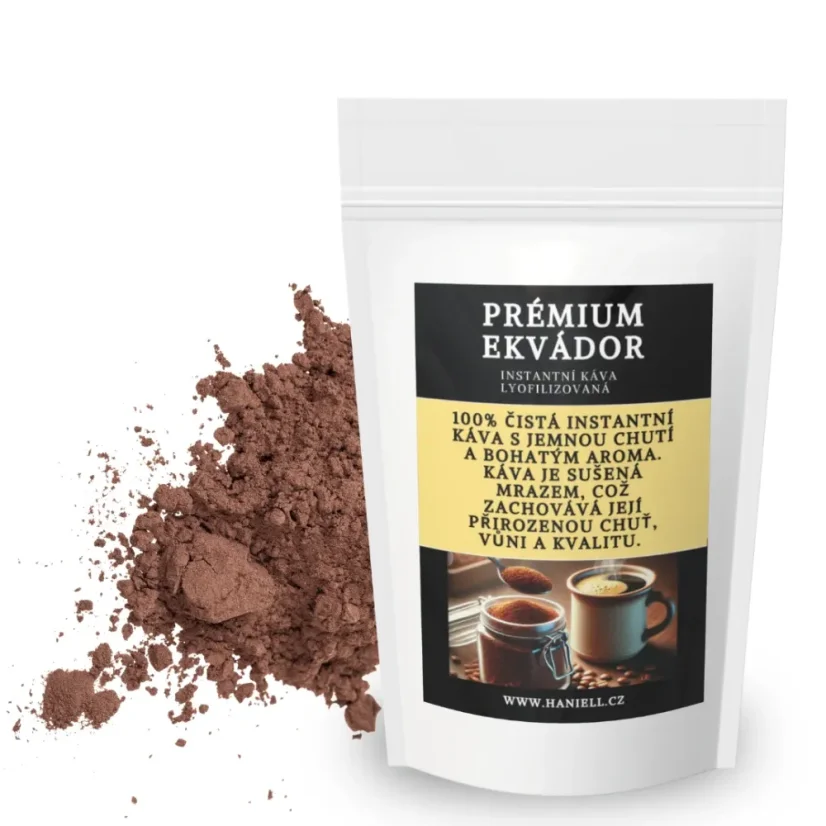 Rozpustná káva Premium Ekvádor