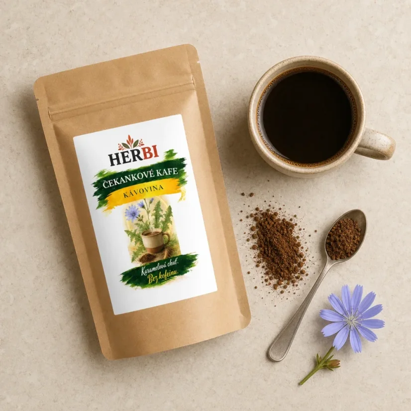 Čikorková kava – kávovina z praženého koreňa - Hmotnosť: 500 g