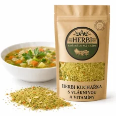 HERBI Kuchárka s vlákninou a vitamínmi, 250 g – keď chceš viac