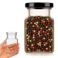 Sklenená korenička 150 ml – ideálne balenie pre poctivé korenie