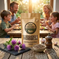 Ostropestřec mariánský celý, 200 g – semena pro domácí drcení