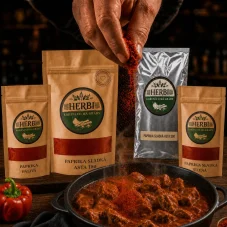 Paprikové kvarteto HERBI – ASTA 180, ASTA 200, údená a pálivá paprika, 550 g