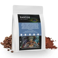 Káva Santos Brazilia – 100% arabica, čerstvě pražená