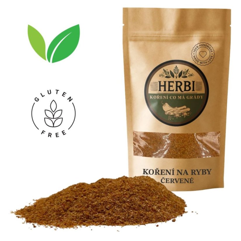 Koření na ryby červené, 50 g – aromatická směs na pečené a grilované ryby