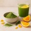 Zelený čaj Matcha Pomaranč – citrusová matcha v prášku