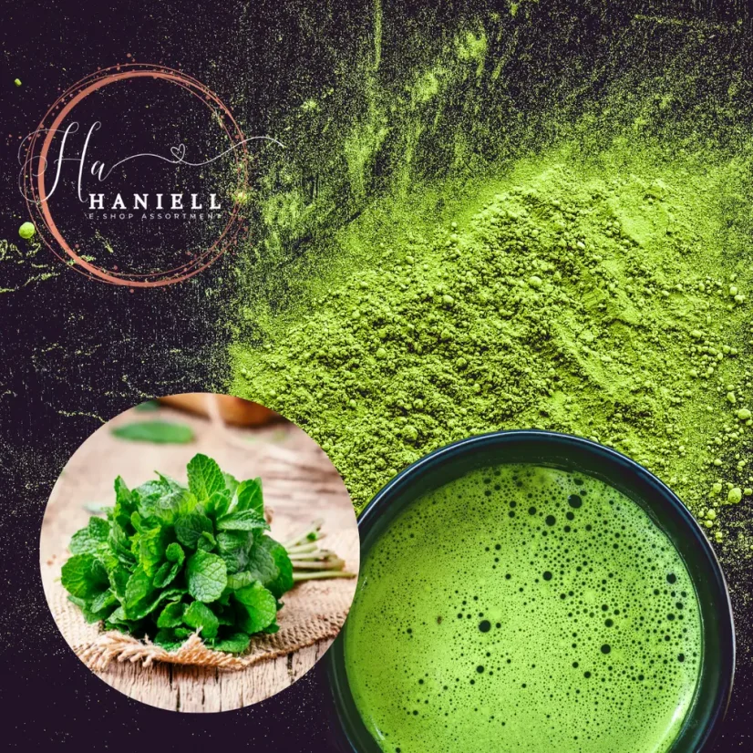 Zelený čaj Matcha Mäta – osviežujúca matcha s mätou