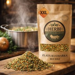 Korenie Zlatá kuchárka bez soli, XXL – prémiový zeleninový základ s výraznejšou chuťou