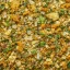 Farmářské brambory, 50 g – kořenící směs s restovanou cibulkou