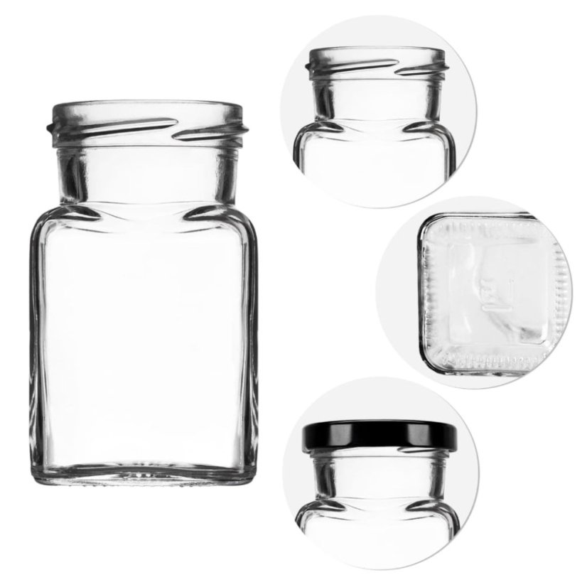 Sklenená korenička 150 ml – ideálne balenie pre poctivé korenie
