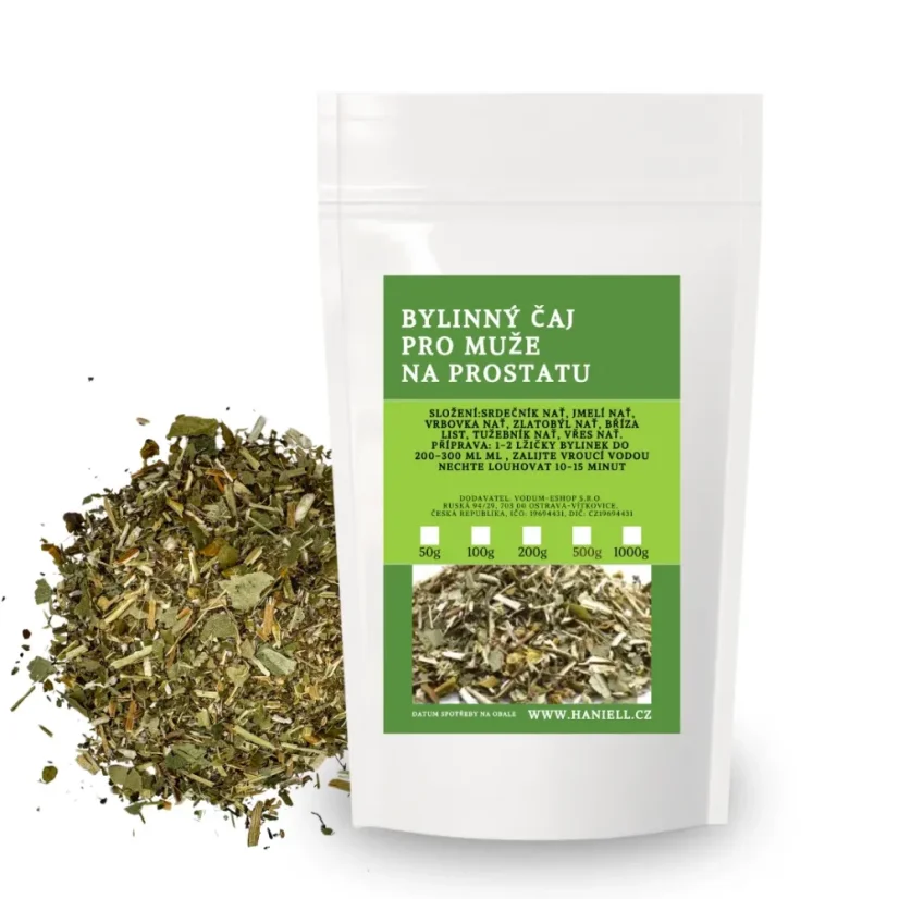 Bylinný čaj Prostata – směs pro mužskou pohodu - Hmotnost:: 100 g