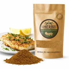 Koření Ryba po mlynářsku, 250 g – jemná obalovací, kukuřičná směs na ryby