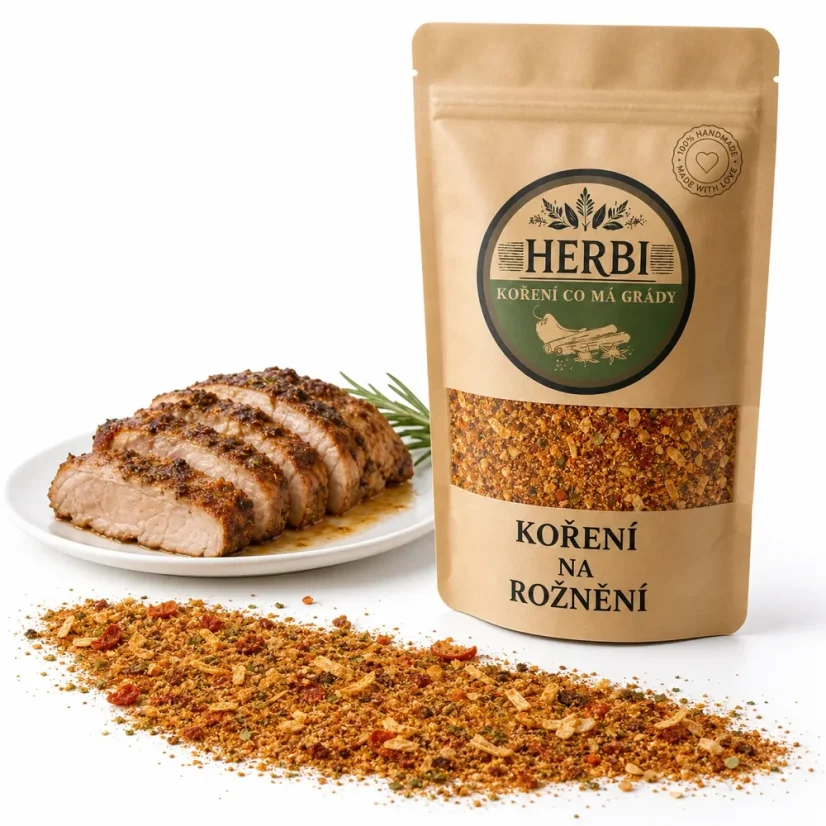 Koření na rožnění, 50 g – aromatická směs na gril a pečeně