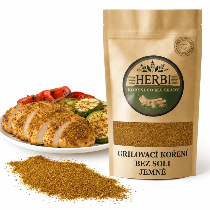 Grilovacie korenie bez soli jemné, 100 g – zdravá koreniaca zmes