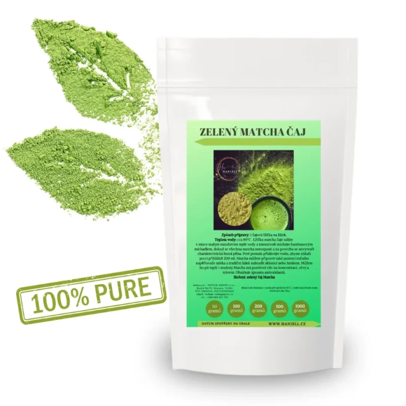 Sada Matcha Trio 3 x 50 g: sladká jahoda, Vaječný likér, čistá energie