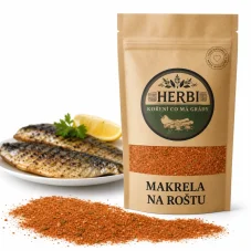 Makrela na roštu, 50 g – grilovací směs na ryby s medvědím česnekem