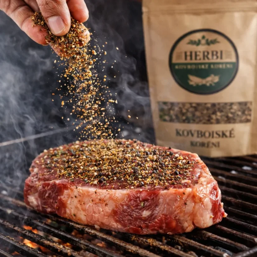 Kovbojské korenie s vôňou údenia, 50 g – korenistá grilovacia zmes na steaky
