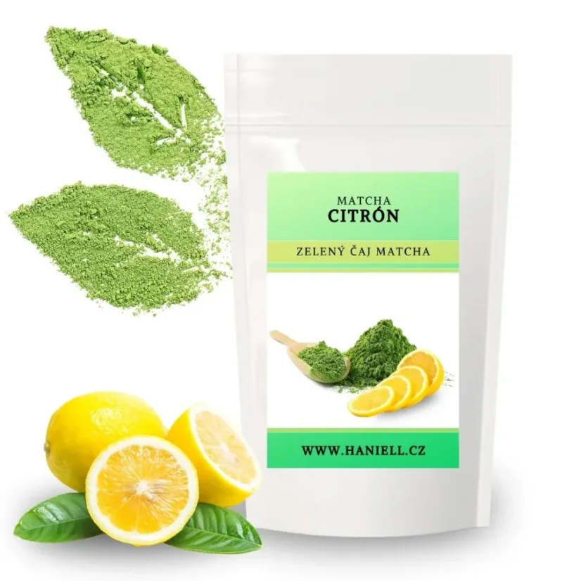 Zelený čaj Matcha Citron – svěží energie a chuť