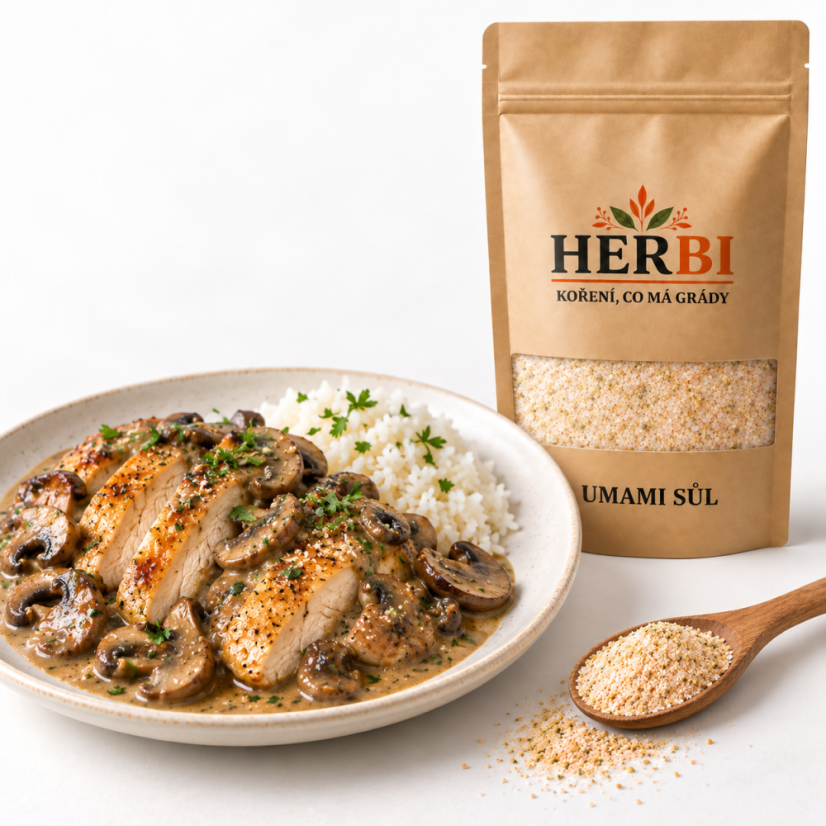 Umami soľ z Himalájí – piata chuť v jednej štipke - Hmotnosť: 50 g