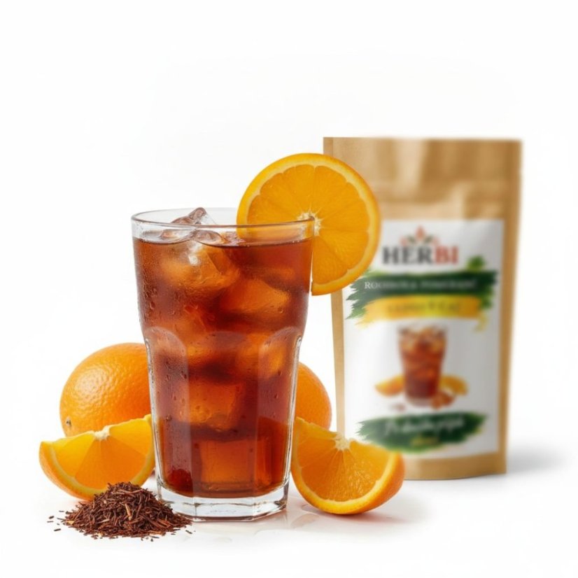 Rooibos & pomaranč – ľadový čaj - Hmotnosť: 200 g