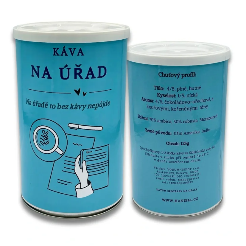 Dárková káva Na úřad – poděkování těm, co to drží pohromadě - Pomlít?: ANO