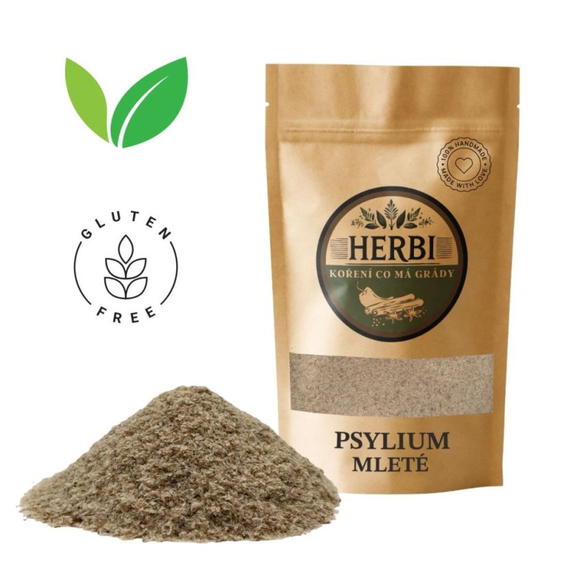 Psyllium mleté, 100 g – prírodná vláknina na podporu trávenia