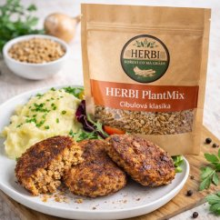 HERBI PlantMix Cibuľová klasika (200 g) – poctivá bezmäsitá zmes s restovanou cibuľkou