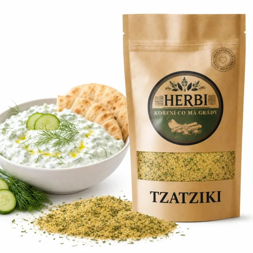 Koření na Tzatziki – řecká směs s koprem a česnekem - Hmotnost: 50 g