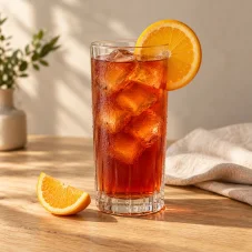Rooibos & pomeranč – ledový čaj