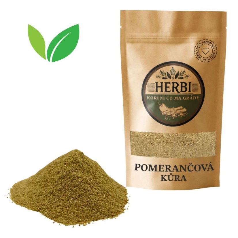 Pomarančová kôra, 20 g – svieža citrusová aróma pre sladké aj slané jedlá