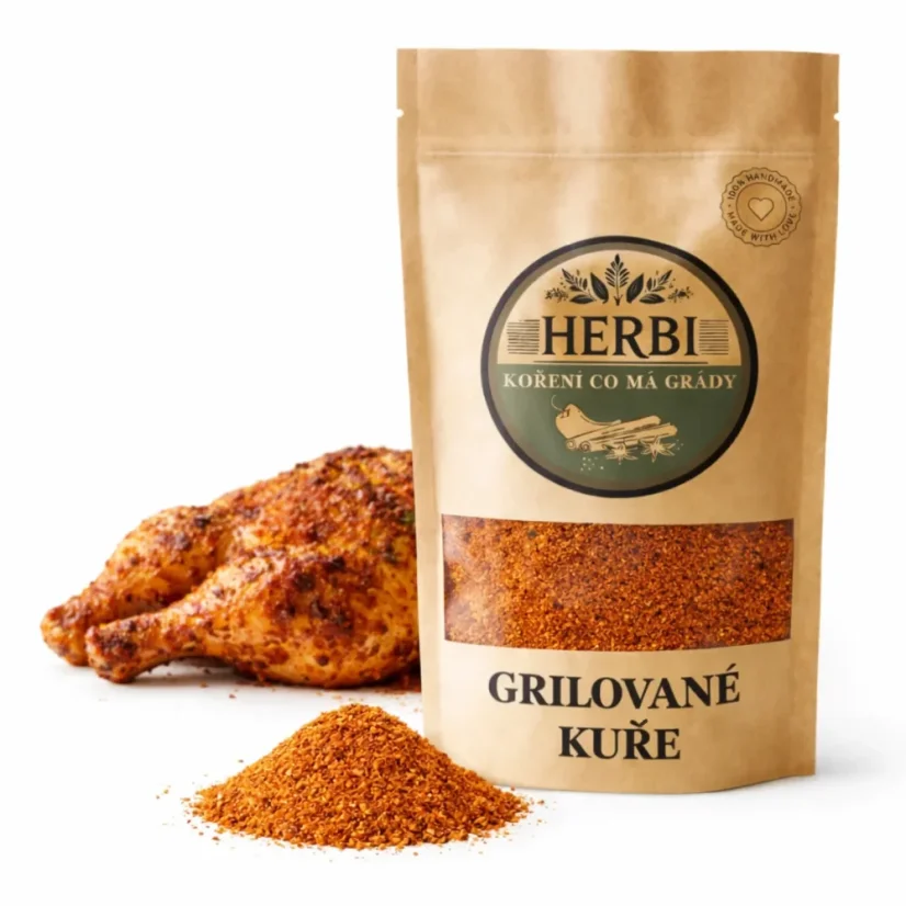 Grilované kuře, 50 g – grilovací koření na kuře se zlatavou kůrkou