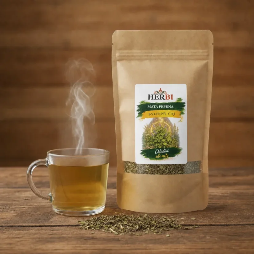 Máta peprná list - chladivá síla máty - Hmotnost: 50 g
