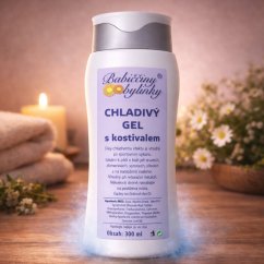 Kostivalový chladivý gel, 300 ml – chladivá péče pro svaly a klouby