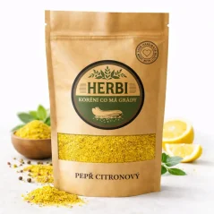 Pepř citronový – pikantní směs s osvěžující citrusovou chutí