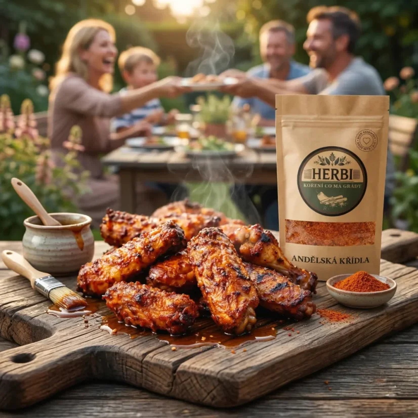 Andělská křídla, 50 g – pikantní směs na kuřecí křidélka
