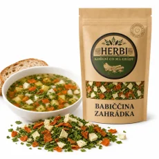 Babiččina zahrádka, 100 g – sušená zelenina a bylinky na polévky