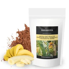 Rozpustná káva Banánová – hravá exotická chuť