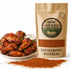 Luciferovo potešenie, 50 g – pálivá zmes pre milovníkov ohnivých chutí