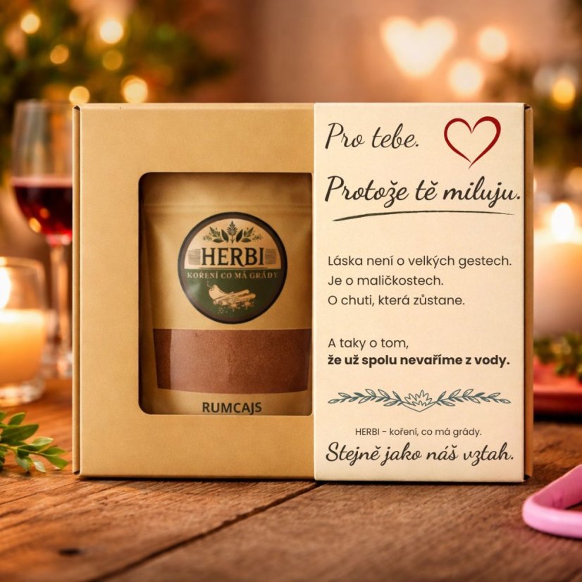 Dárková sada koření protože tě miluju