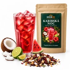 Karibská noc – ovocný cold brew čaj
