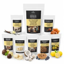 Letní degustační set rozpustné kávy 7×25 g – vanilka, karamel, kokos a další