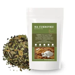 Bylinný čaj Rovnováha cukru – s černým čajem a bylinami pro metabolickou harmonii