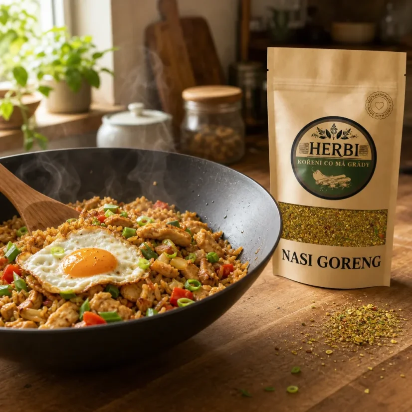 Nasi Goreng – autentická indonézska zmes na vyprážanú ryžu - Hmotnosť: 50 g