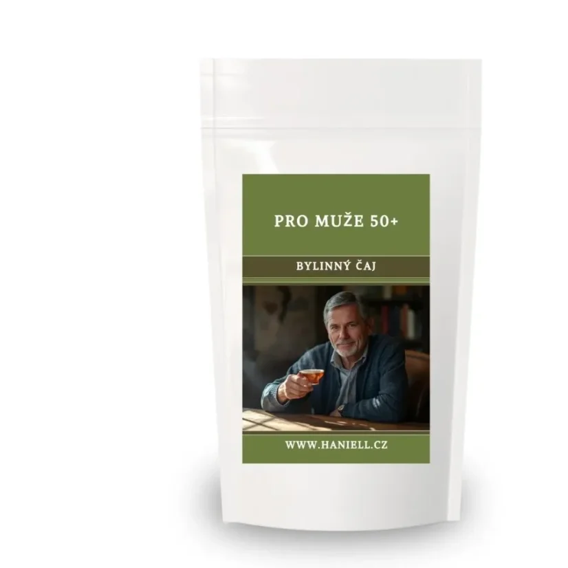 Bylinný čaj pro muže 50+ vitalita, mužská síla a rovnováha - Hmotnost: 200 g