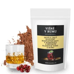 Rozpustná káva Višně v rumu – svůdná a omamná jako večer na jihu