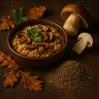 Houbové rizoto s kořením HERBI